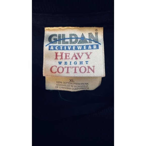 The Simpsons XL Worlds Greatest Dad Graphic T-Shirt Navy Gildan Cotton Mens - Picture 3 of 12